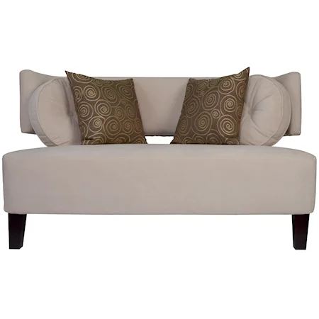 Armless Loveseat